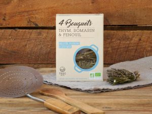 Paquet bouquet garni bio thym romarin fenouil