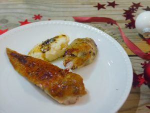 Recette de pintade au beurre d'herbes de Provence
